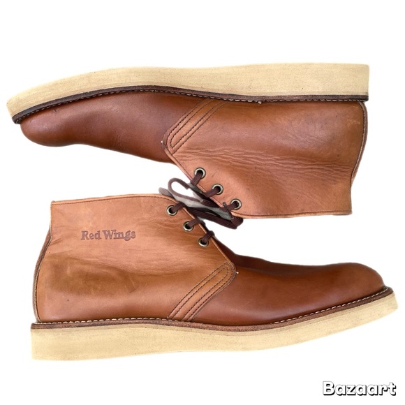 Vintage 1970s Redwing 595 Chukka Work Boot - Picture 2 of 15